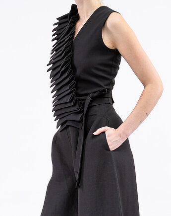 Nora pleated blouse